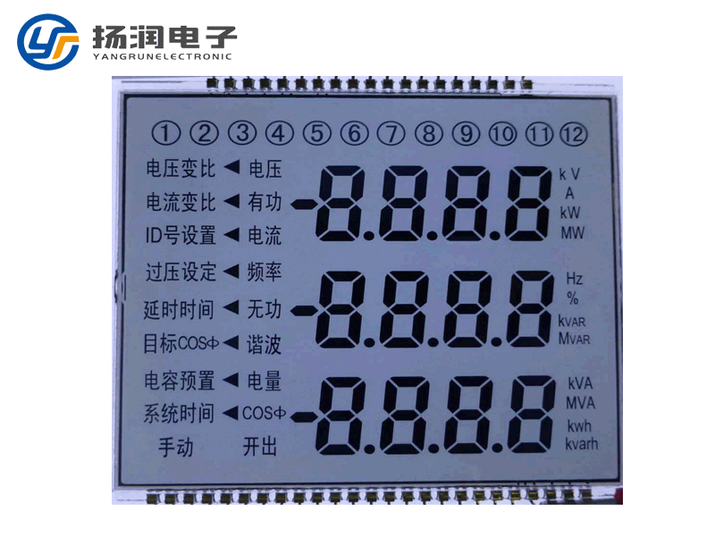 工业段码屏